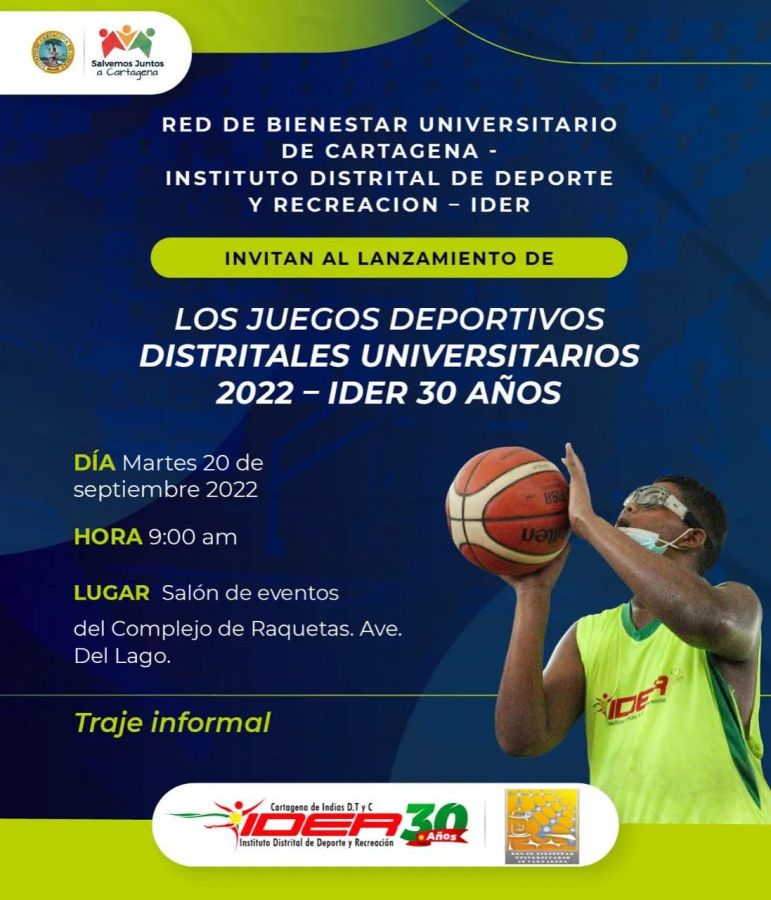 Comienzan juegos distritales universitarios