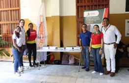 Stand IDER en la feria de investigación